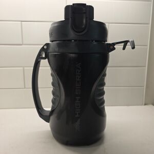 High Sierra 64 oz/Half Gallon Insulated Water Jug Bottle -Leakproof Flip-Top Lid